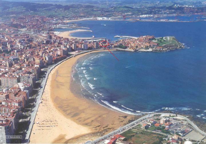 Apartamento Calle Corrida De Gijón Eksteriør billede